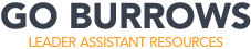 Go Burrows – Leader Assistant Resources Logo