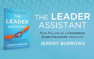 leader assistant book jeremy burrows wide