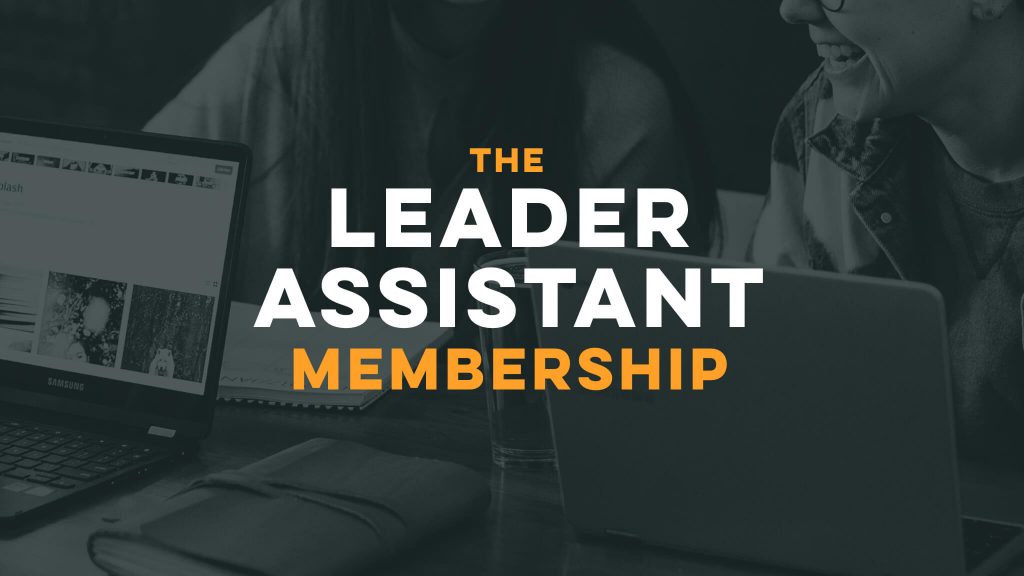 Regular online group coaching leader assistant membership