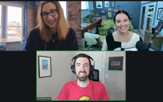 Leah Warwick and Maggie Olson and Jeremy Burrows - Podcast Interview Screenshot - 2025-06-25 - The Leader Assistant Podcast